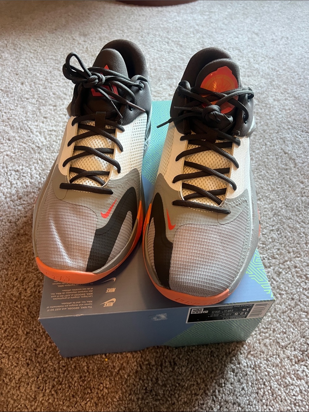 New Nike zoom freak 4 letter bros men’s size 12.5